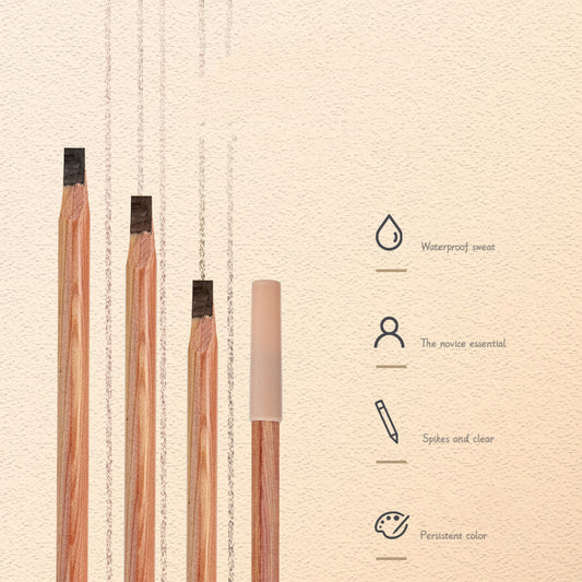 Original Wooden Waterproof Design Eyeliner Pen